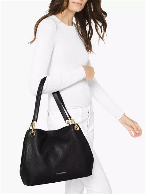 michael kors raven satchel